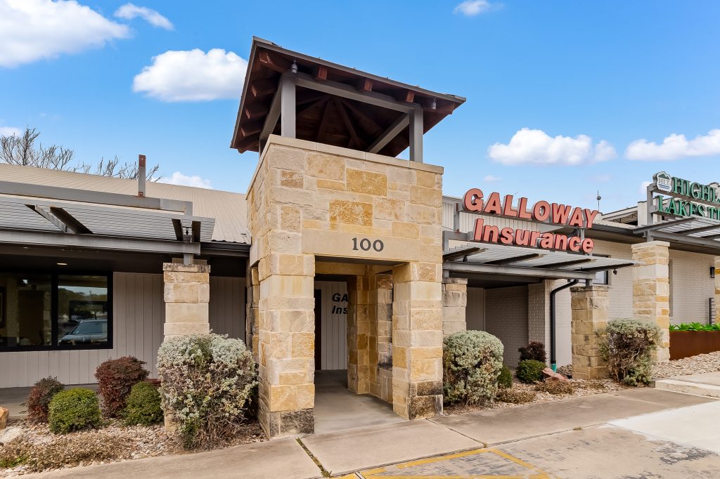 Galloway Insurance Marble Falls office exterior, providing trusted insurance services in Texas.